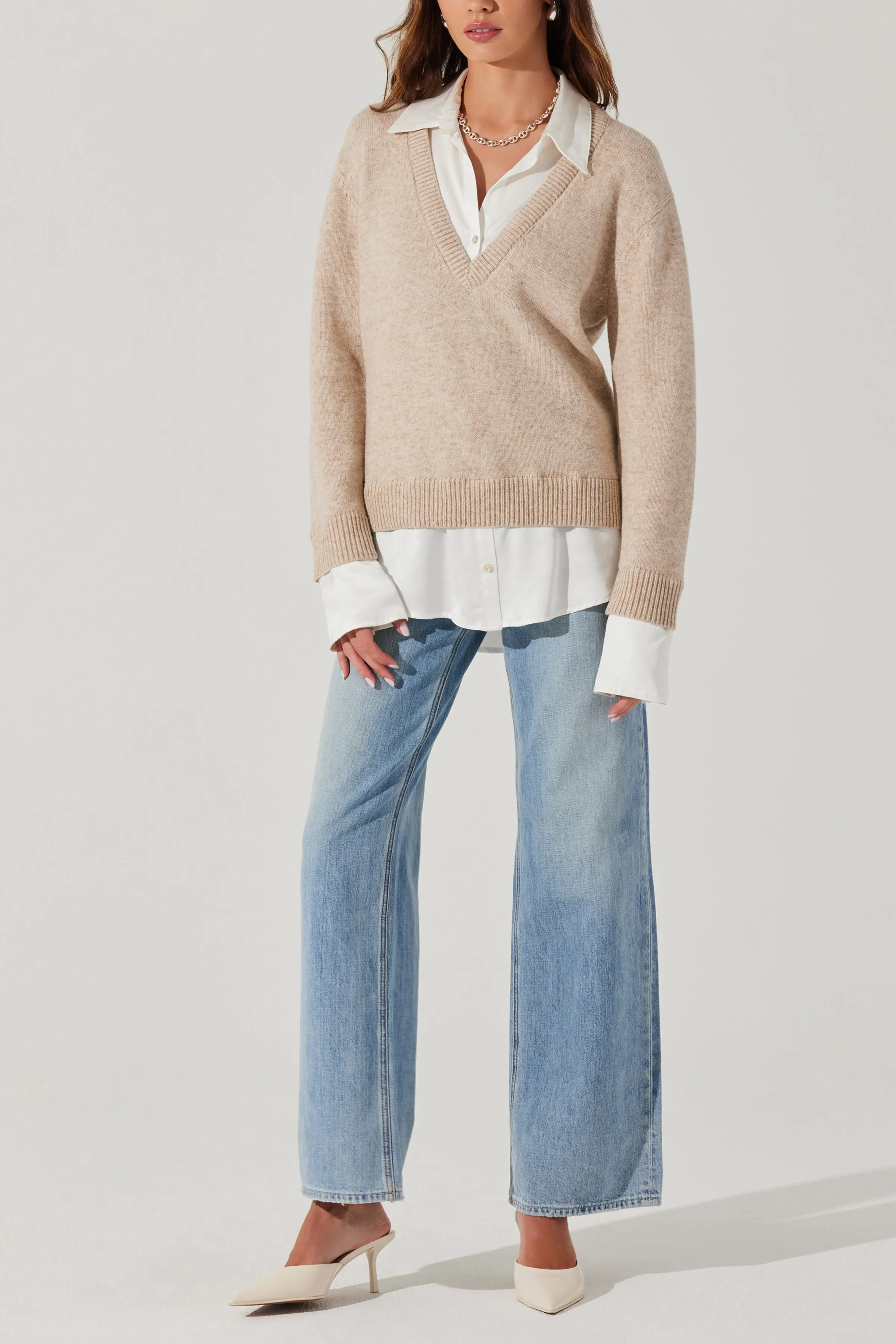 ASTR the Label ‘Jianna Layered Sweater’