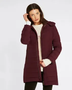 Ballybrophy Ox Blood Quilted Jacket