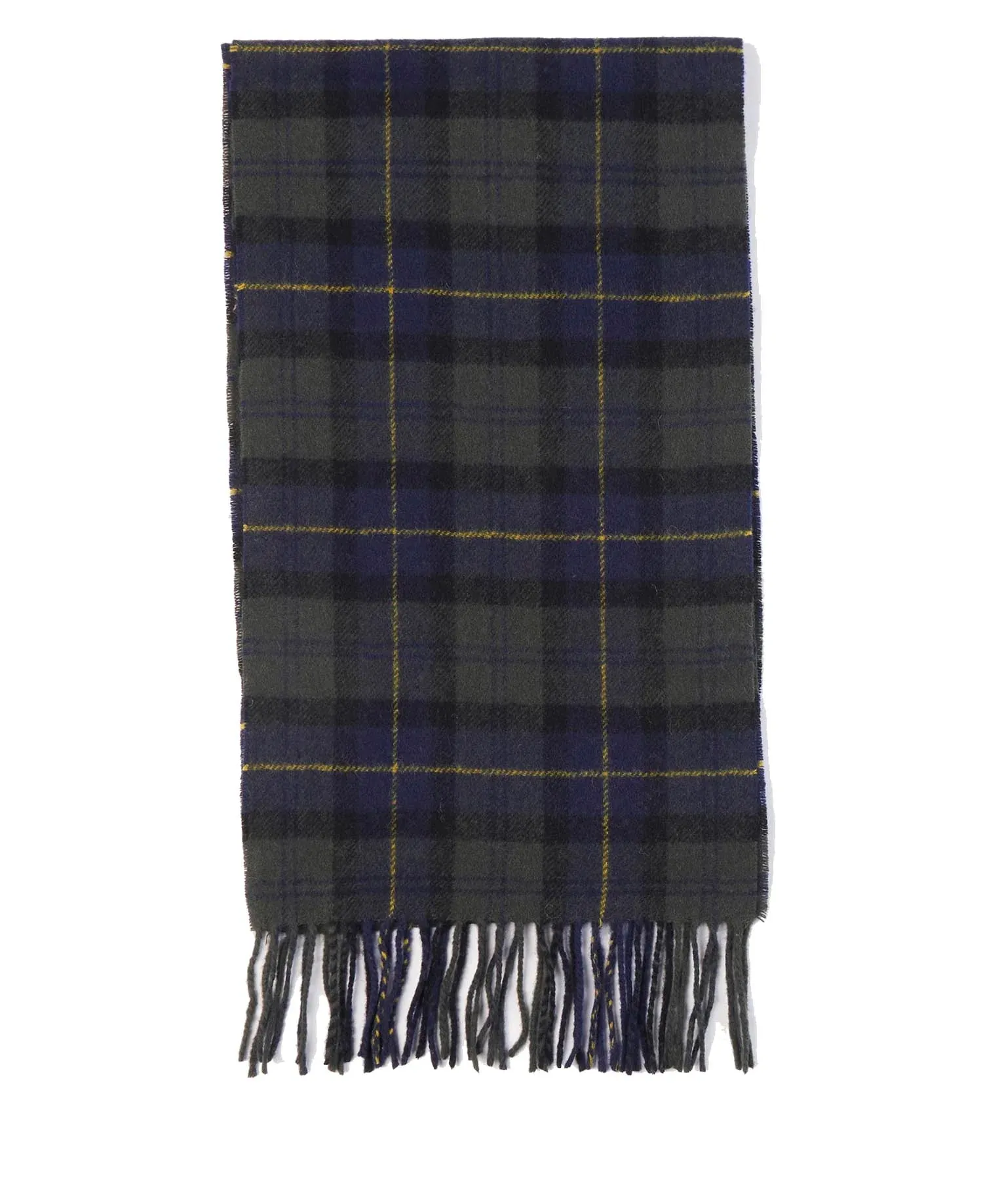 Barbour - Tartan Lambswool Scarf, Olive Night