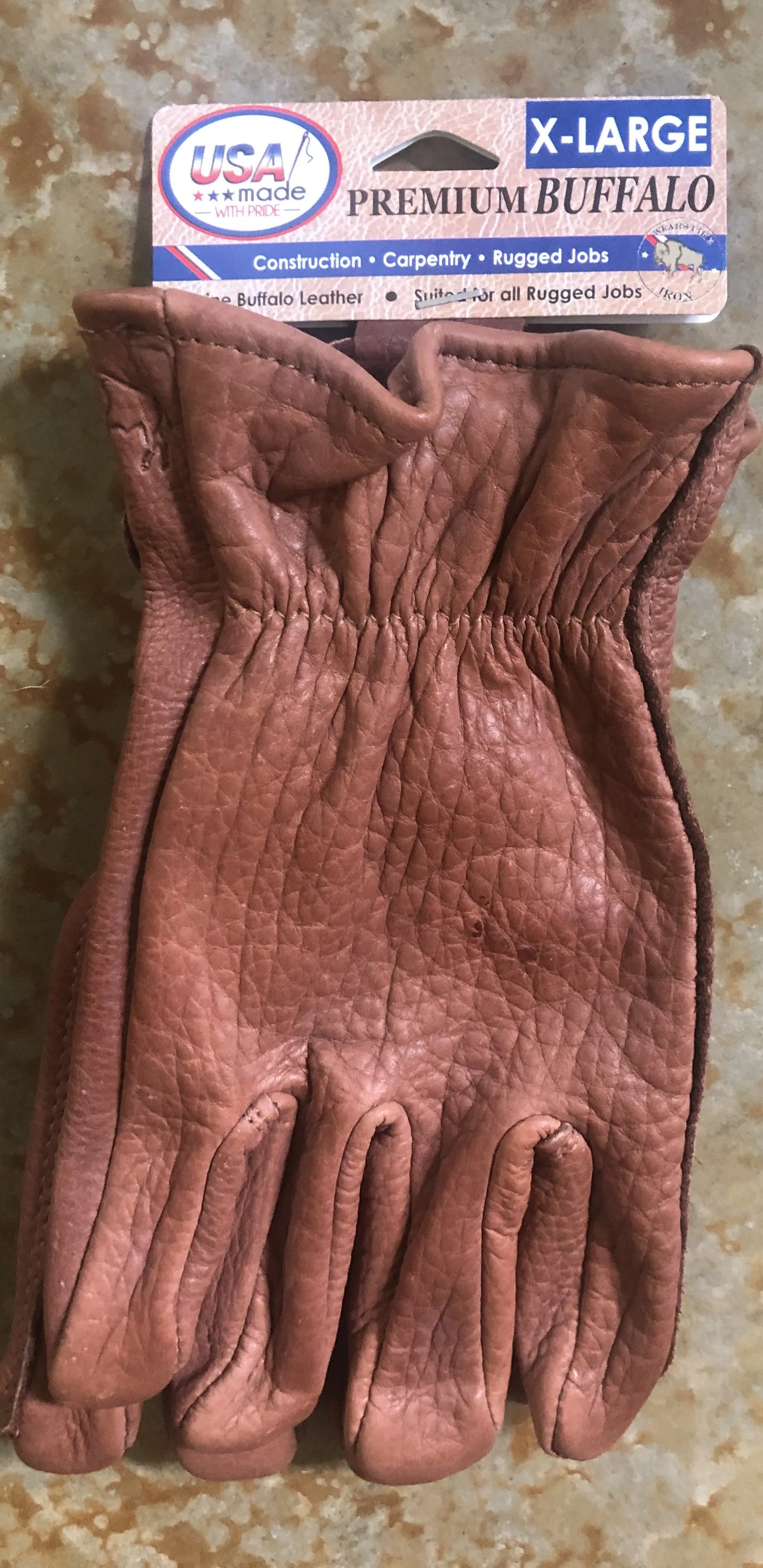 Bison Leather Gloves