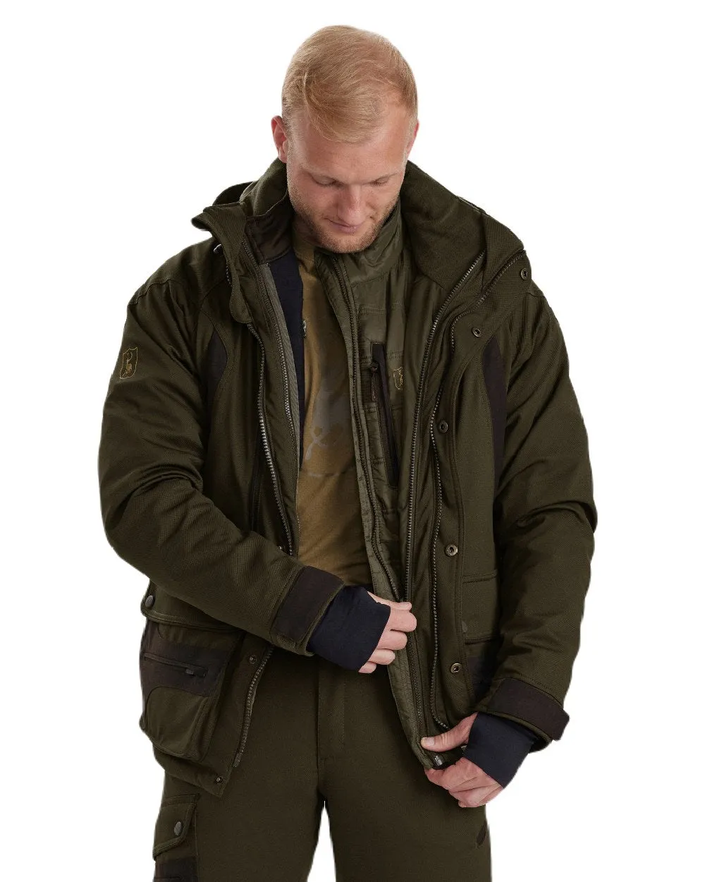 Deerhunter Muflon Zip In Quilted Jacket