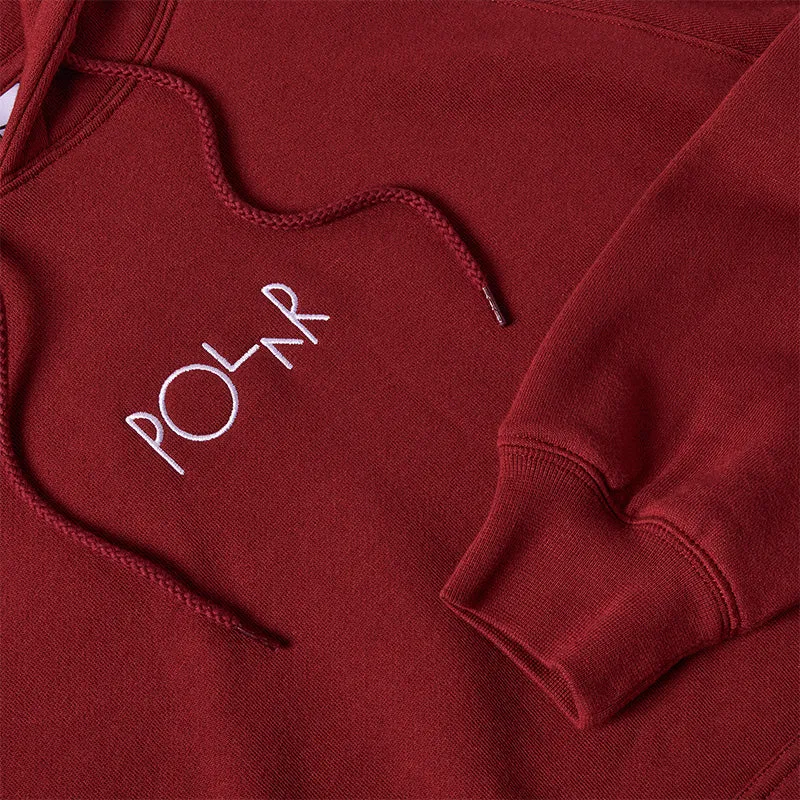 Default Hoodie Rich Red