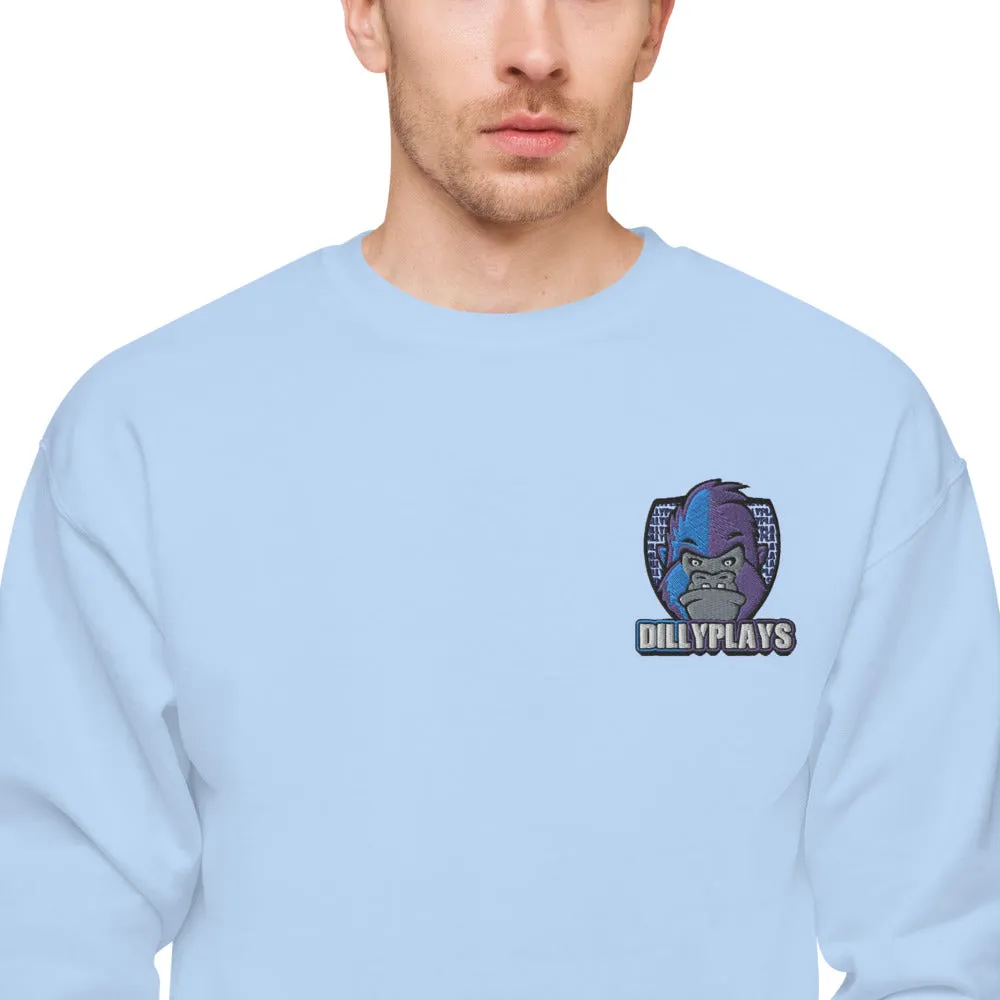 DillyPlays fleece sweatshirt