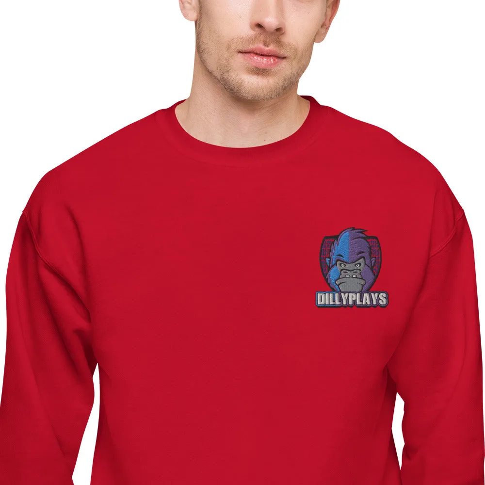 DillyPlays fleece sweatshirt