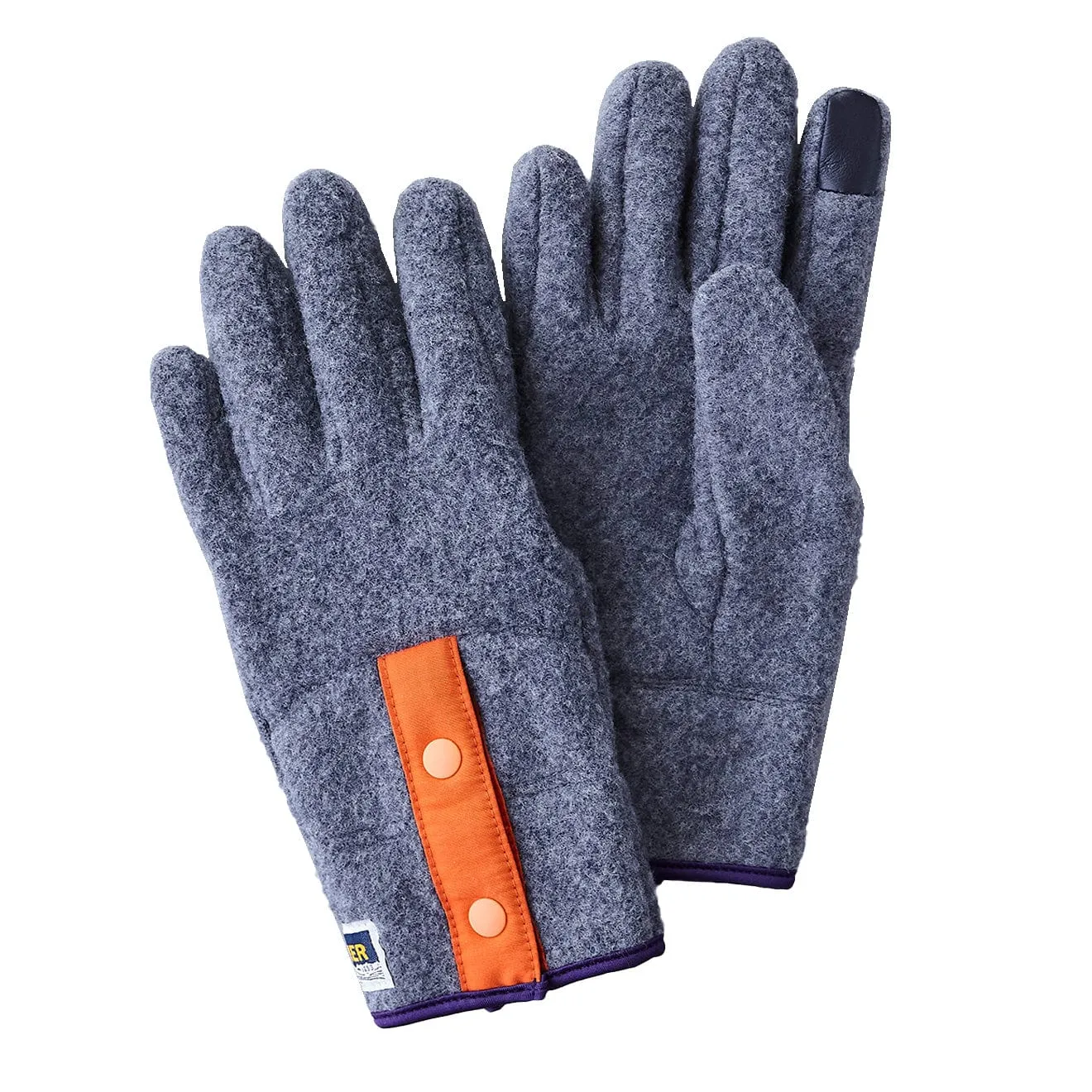 Elmer Gloves Recycled Wool Fleece Glove Charcoal