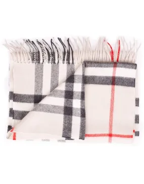 Giant Check Cashmere Scarf