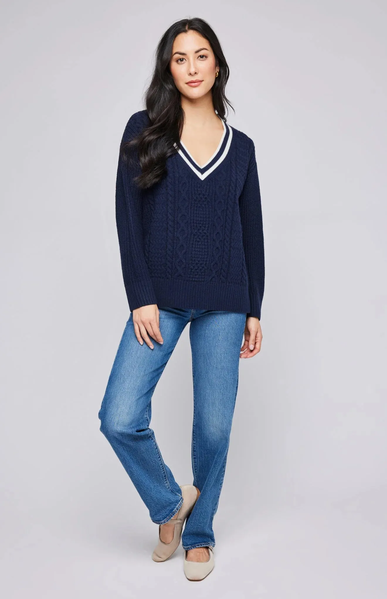 Kyla V-Neck Sweater