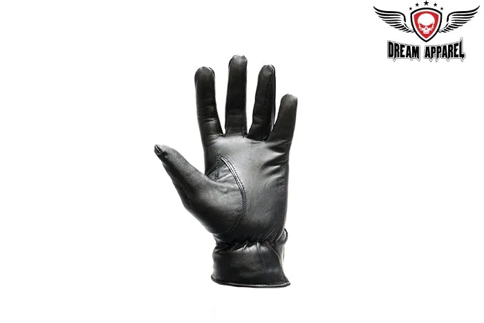 Leather Full Finger Gloves