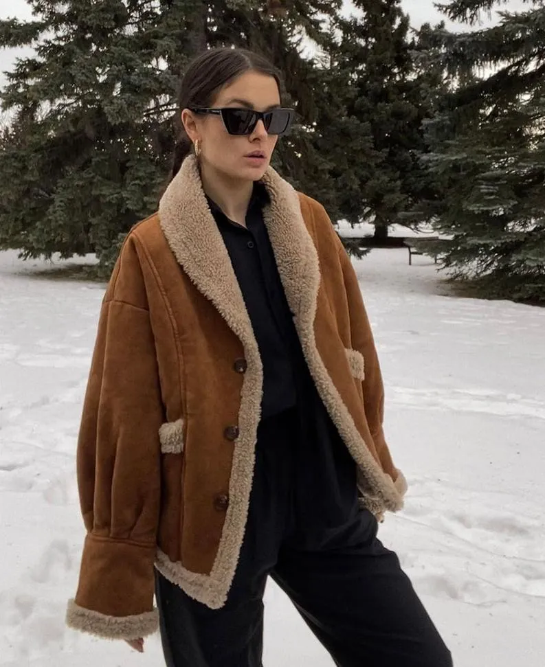 Mara Oversize Faux Fur Coat