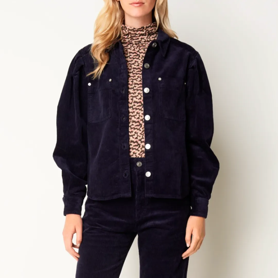 Marant Etoile Renata Shirt Jacket  - Faded Night