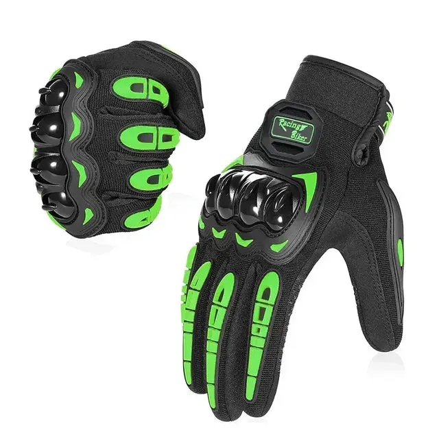 Motorcycle Skull Thermal Gloves