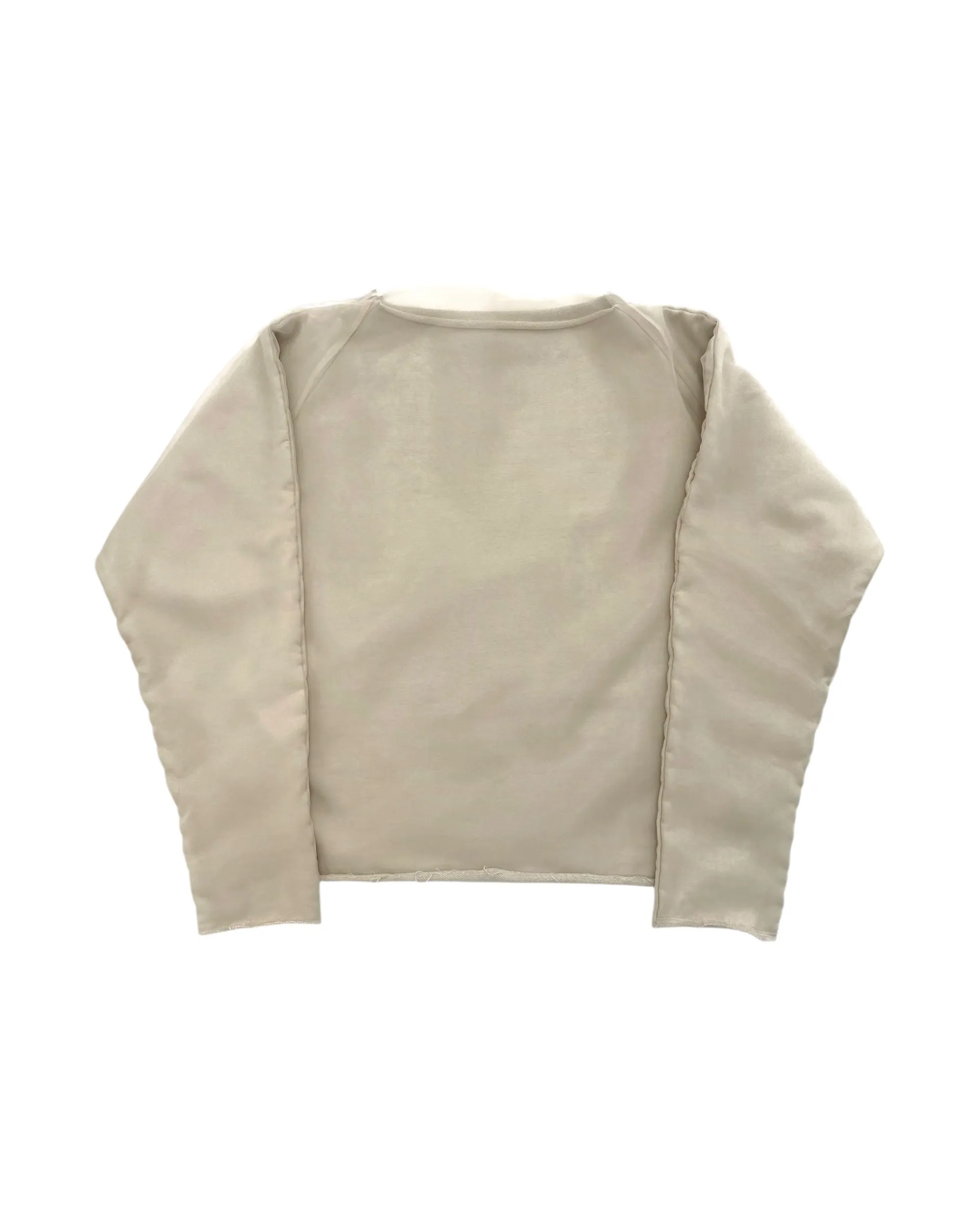 ORGANZA SWEATSHIRT