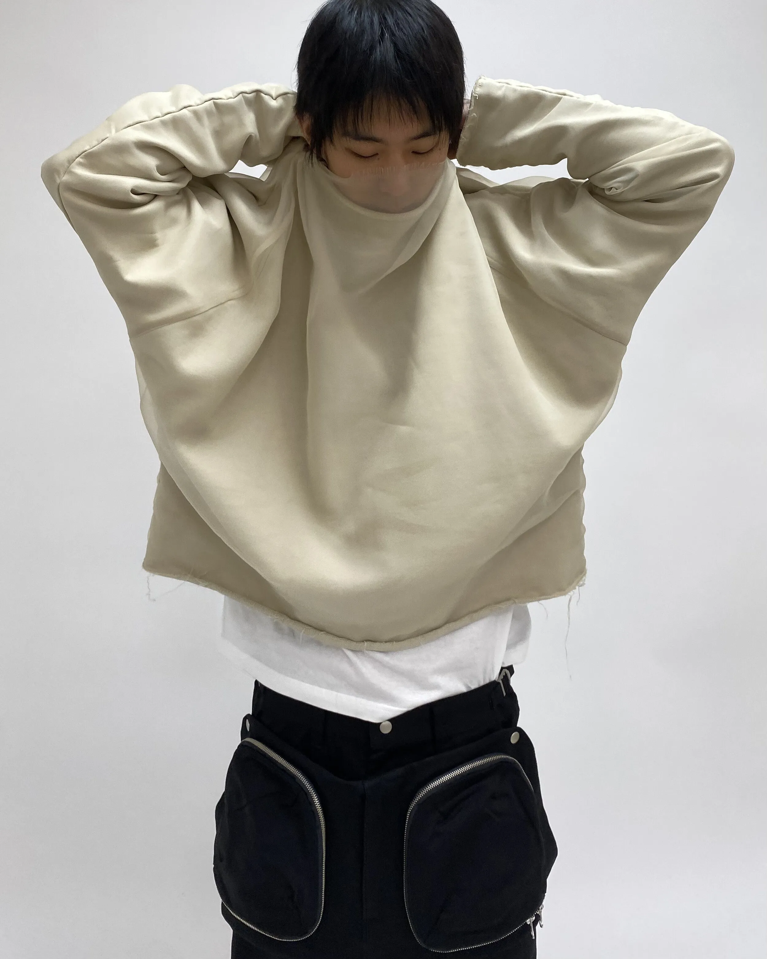 ORGANZA SWEATSHIRT