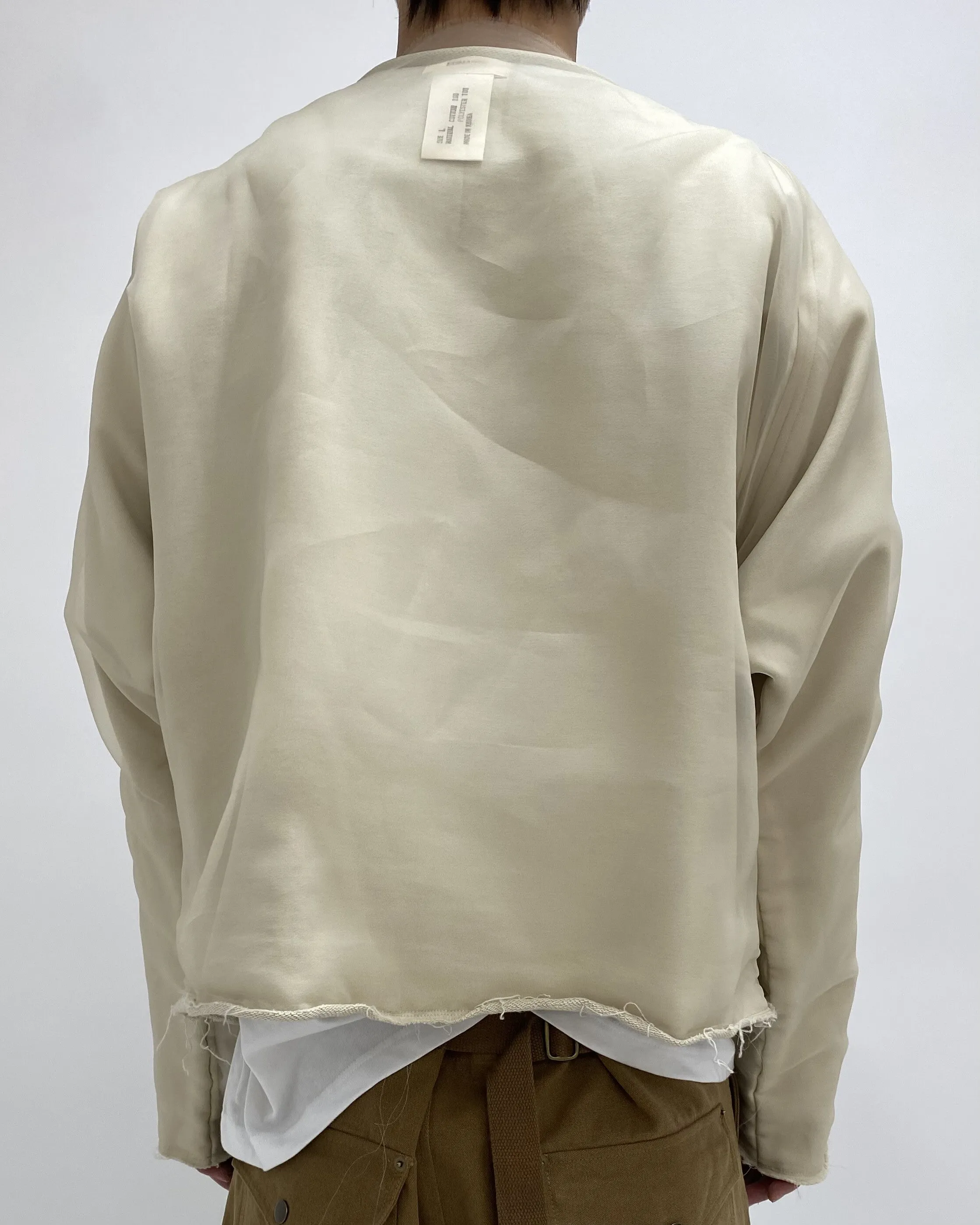 ORGANZA SWEATSHIRT