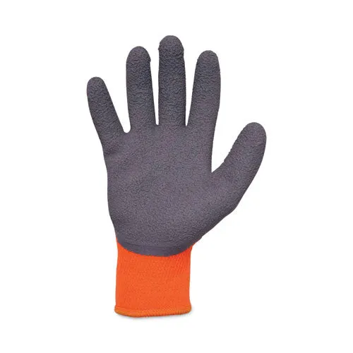 Proflex 7401 Coated Lightweight Winter Gloves, Orange, Large, Pair, Ships In 1-3 Business Days