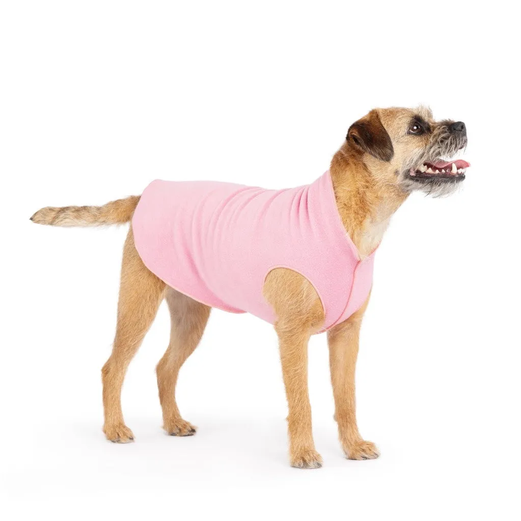 rose stretch fleece