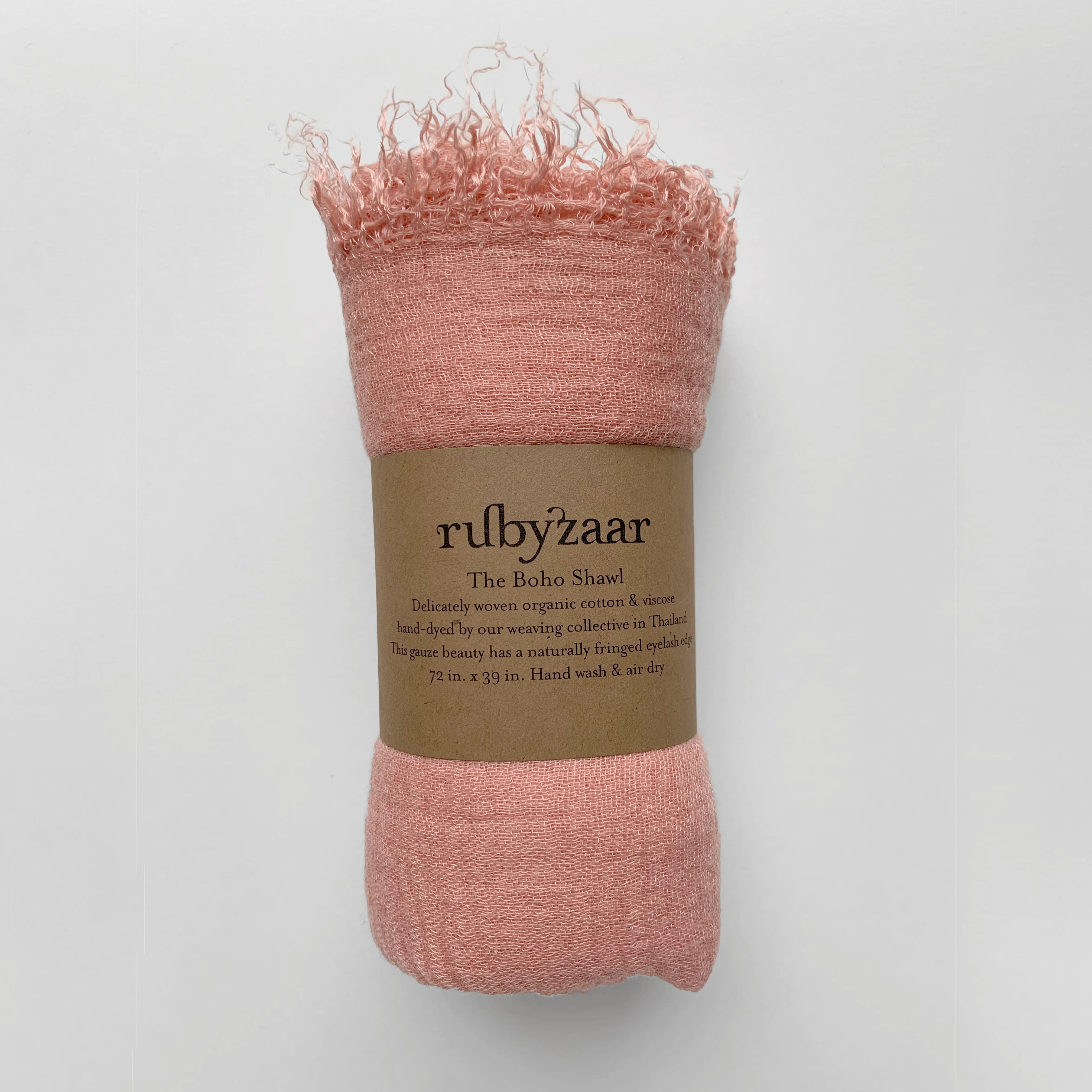 Rubyzaar Peach Scarf