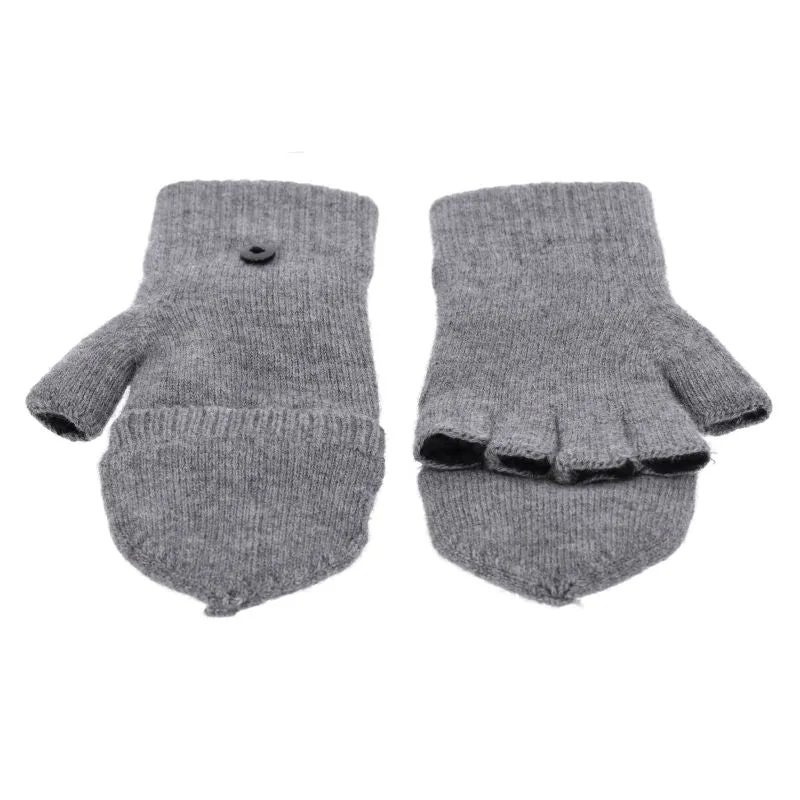 Schockemohle Ladies Wool Gloves Asphalt