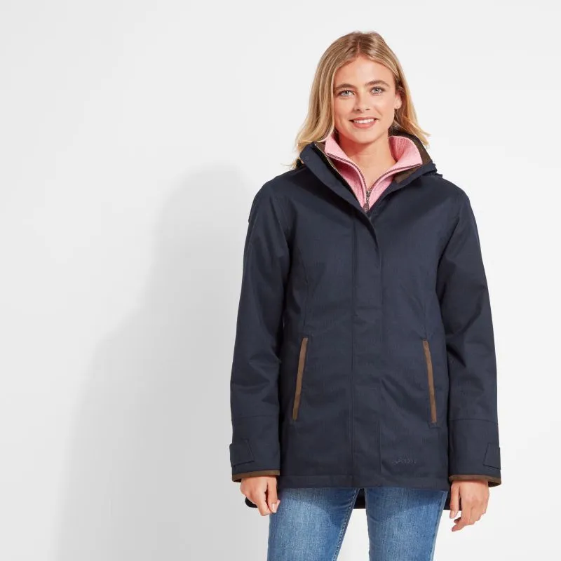 Schoffel Wakerley Ladies Venturi Waterproof Jacket - True Navy