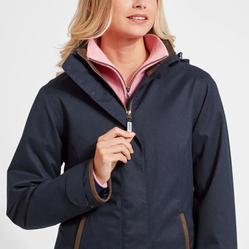 Schoffel Wakerley Ladies Venturi Waterproof Jacket - True Navy