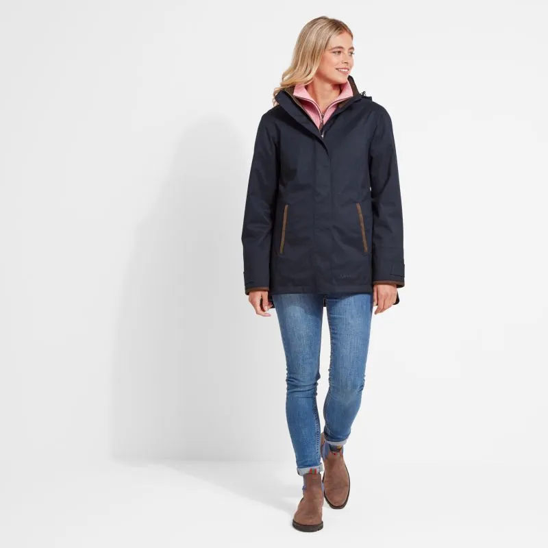 Schoffel Wakerley Ladies Venturi Waterproof Jacket - True Navy