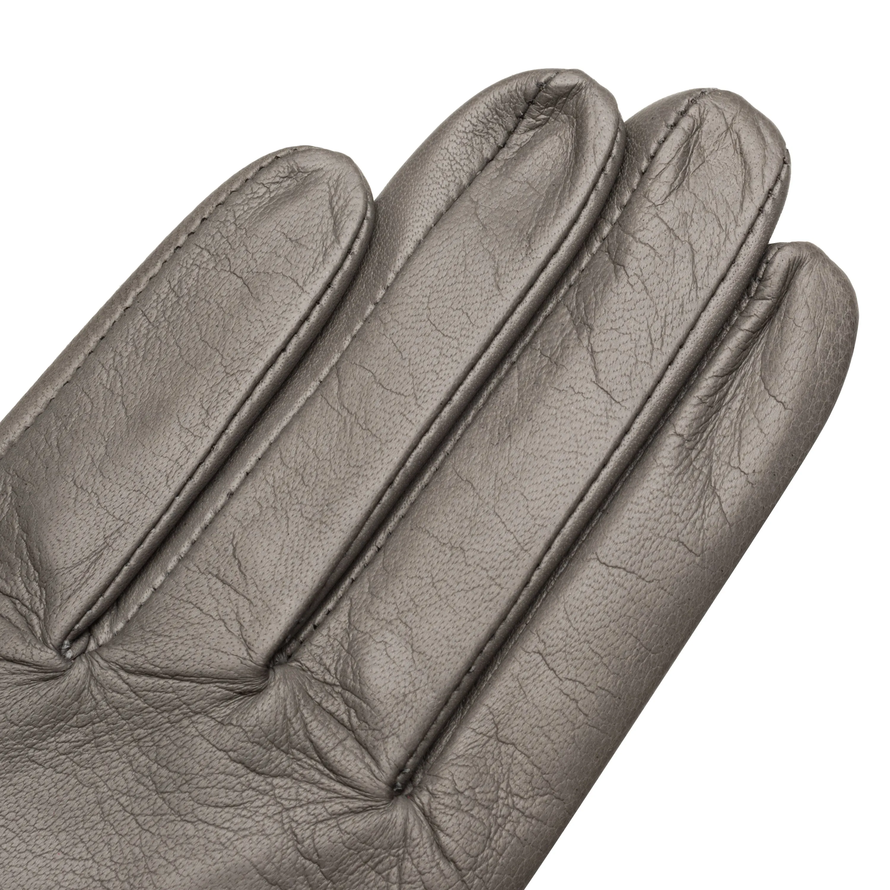 SHIELD & STYLE GREY  leather gloves