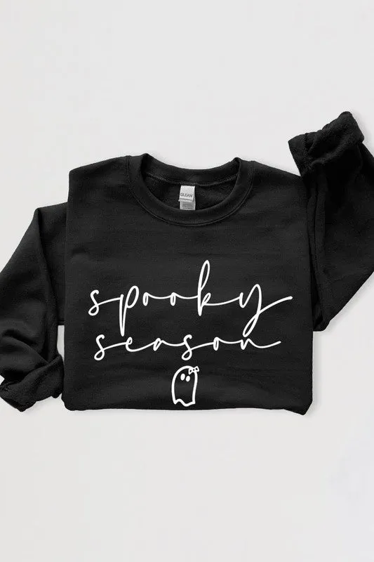 Spooky Season Graphic Fleece Sweatshirts