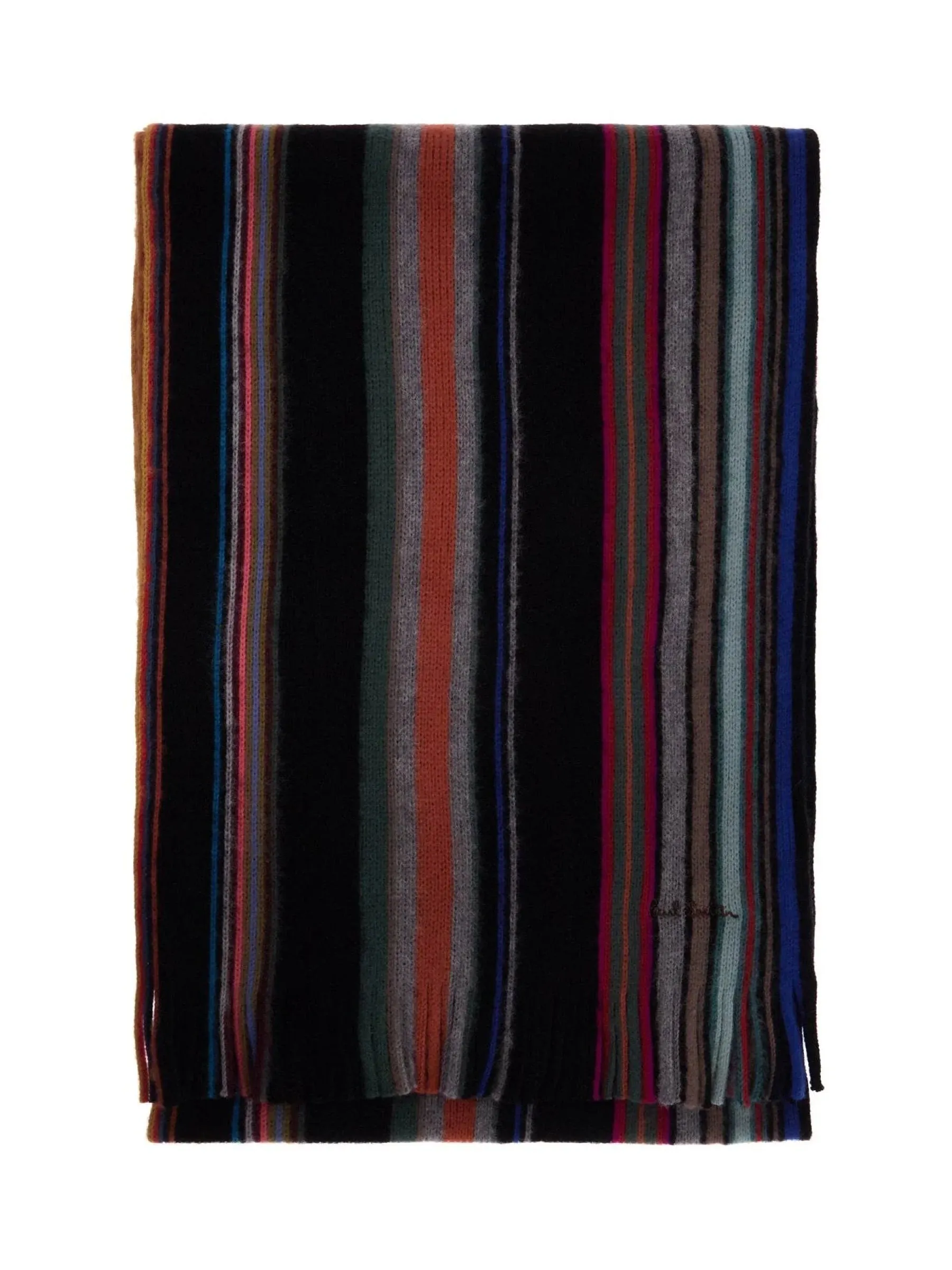 Striped Wool Scarf