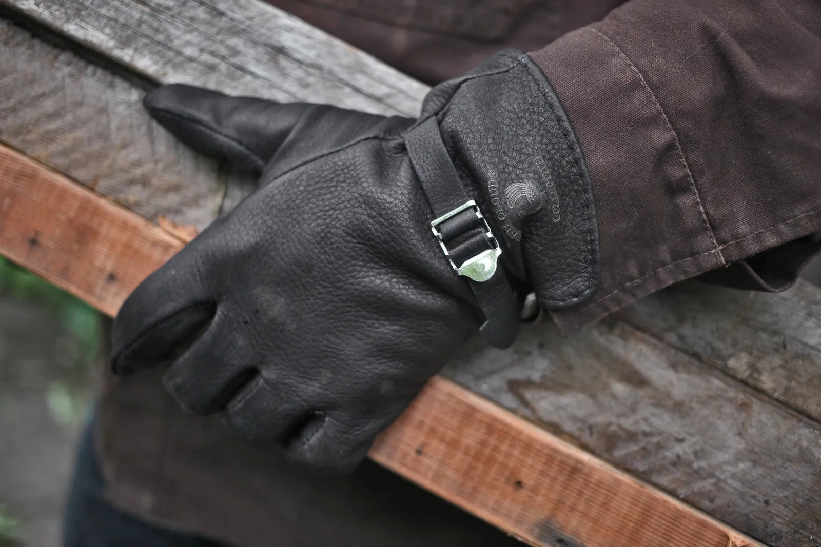 The Daily Rider - Black Leather Glove