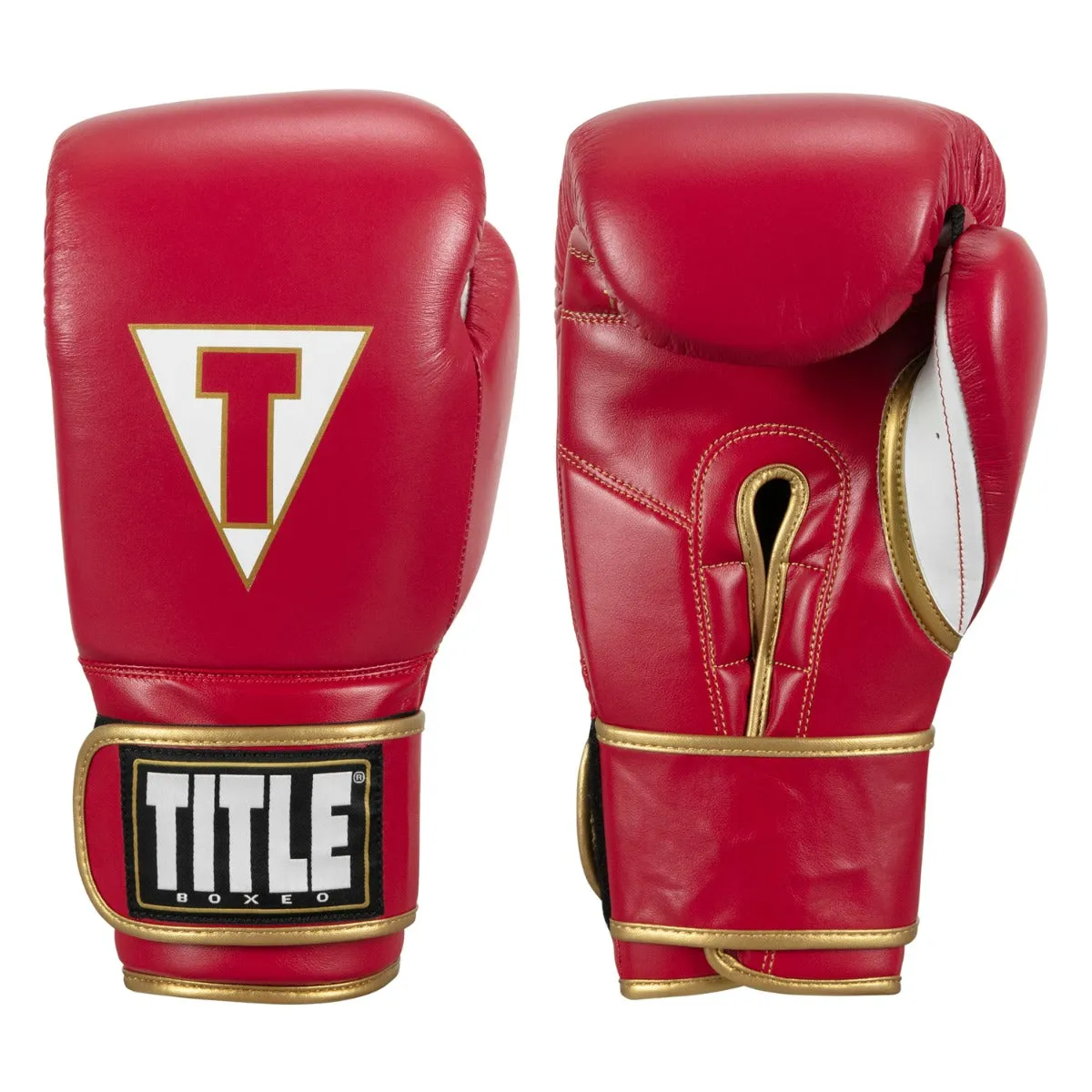 TITLE Boxeo Mexican Leather Training Gloves Quatro