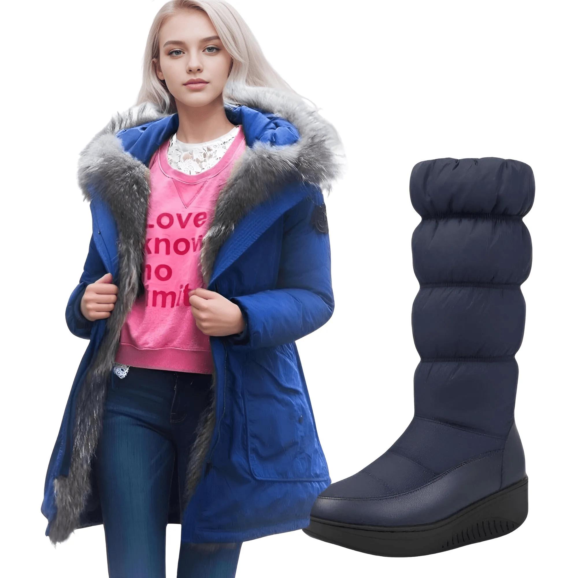 Women's Platform Winter Boots