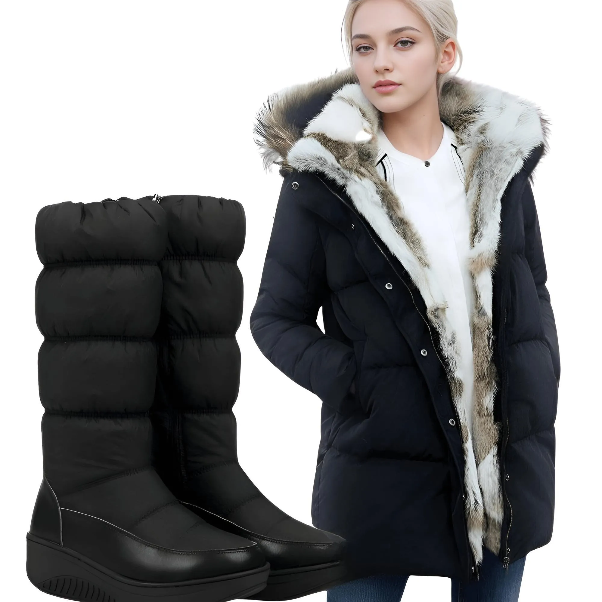 Women's Platform Winter Boots