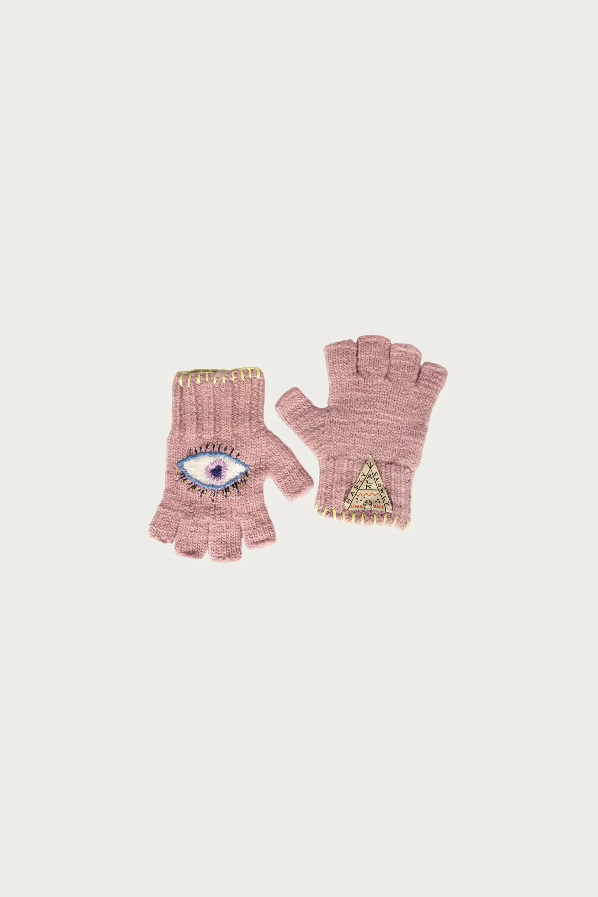 Wool FOLKTALE Gloves(SPEAKEASY) - Pink